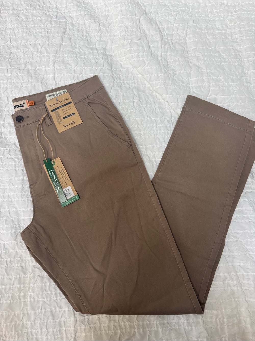 Men’s Taupe Brown Chinos